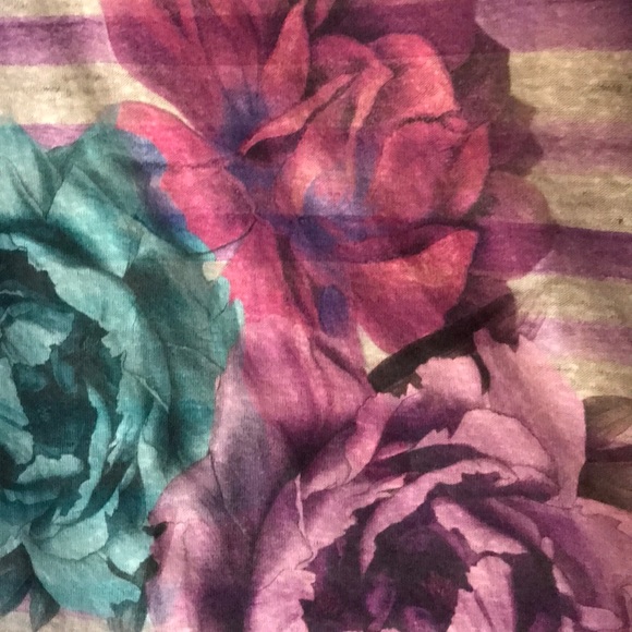 Nordstrom, Nicole Miller Purple Rose Cap Sleeve - Picture 6 of 7